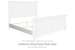Rieles de panel Robbinsdale California King