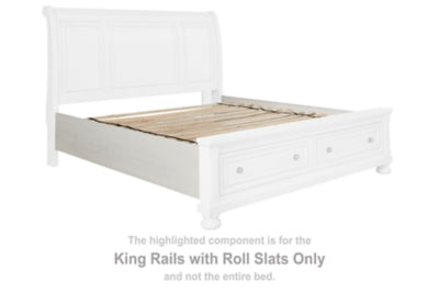 Rieles Robbinsdale King con listones enrollables