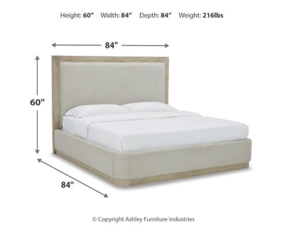 Hennington King Upholstered Bed