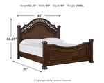 Lavinton King Poster Bed