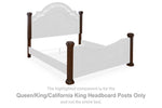 Postes para cabecero y pie de cama Lavinton Queen/King/California King