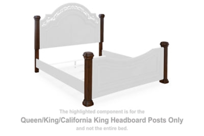 Postes para cabecero y pie de cama Lavinton Queen/King/California King