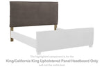 Cabecera tapizada con paneles Krystanza King/California King