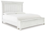 Kanwyn King Panel Bed with Storage Bench