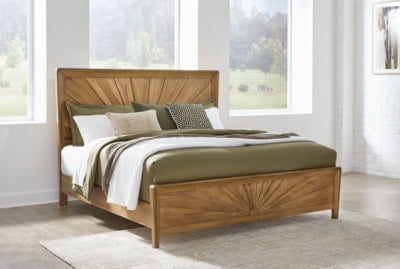 Cama Queen con paneles Takston