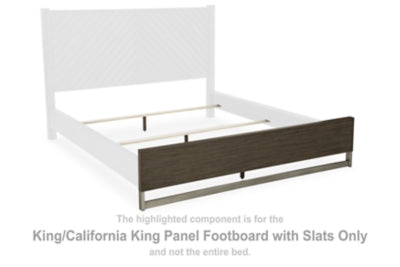 Estribo de cama Arkenton King/California King con listones