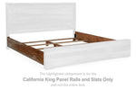Rieles y listones para paneles Dressonni California King