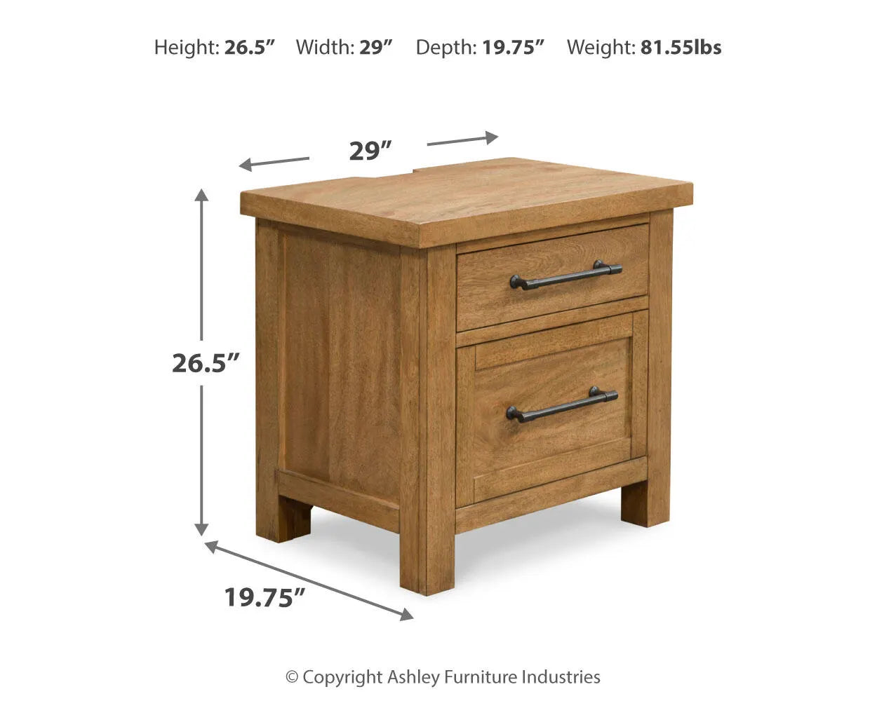 Kristiland Nightstand