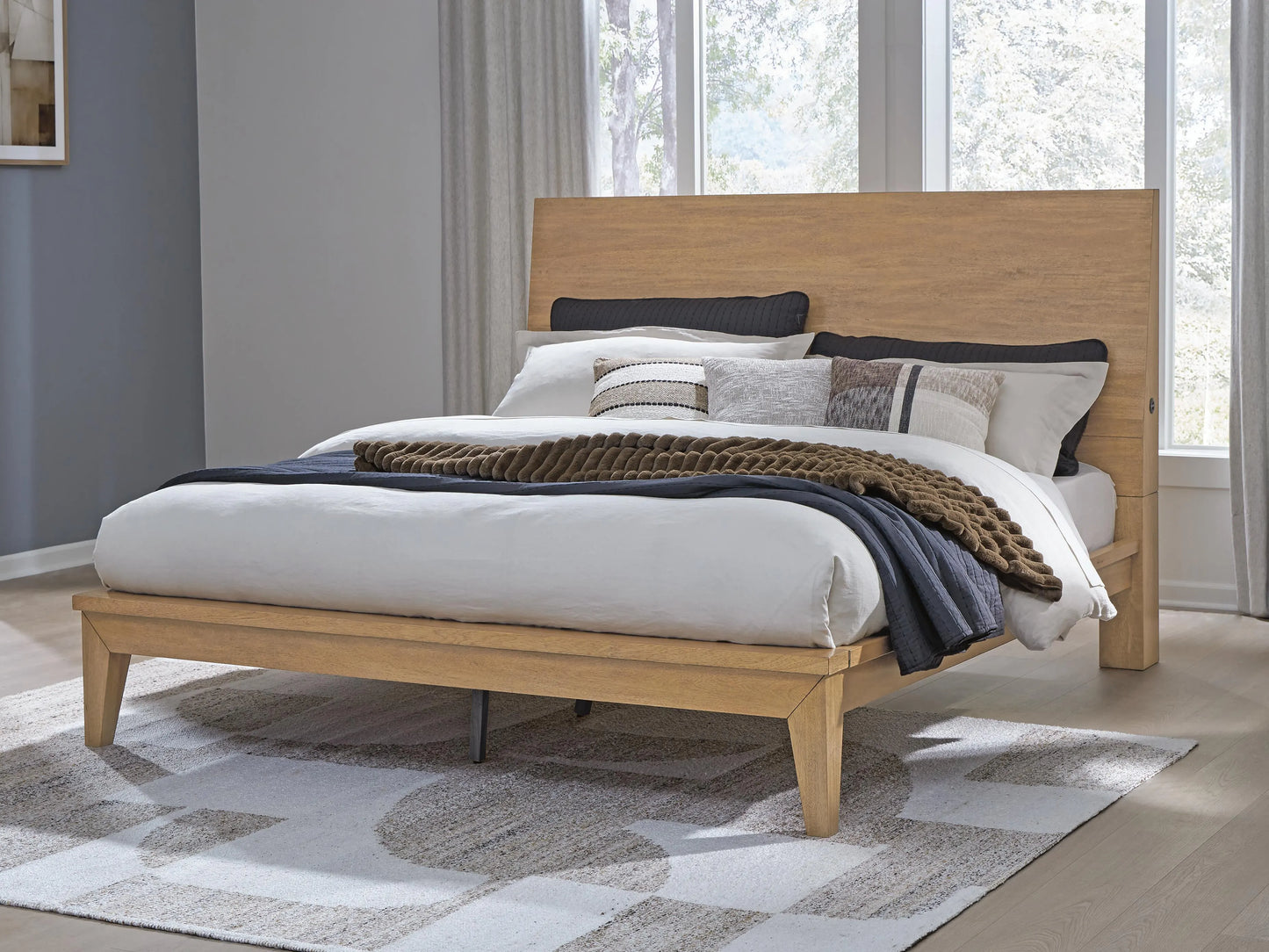 Sherbana California King Panel Bed