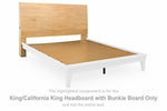 Cabecera Sherbana King/California King con tabla de litera
