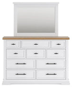 Ashbryn Dresser and Mirror