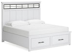 Ashbryn King Panel Storage Bed