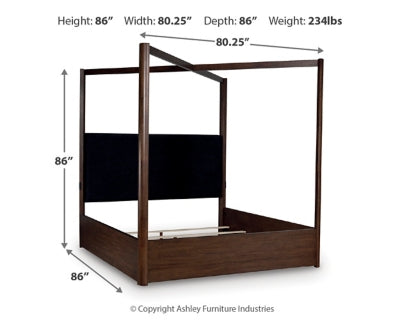 Kendamor King Canopy Bed