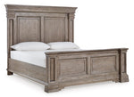 Pie de cama con paneles y listones Blairhurst King/California King