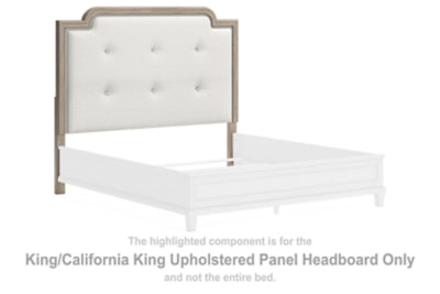 Cabecera con paneles tapizados Jorlaina King/California King