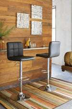 Taburete de bar de altura ajustable Bellatier
