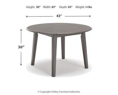 Mesa de comedor abatible Shullden