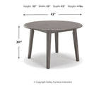 Shullden Drop Leaf Dining Table