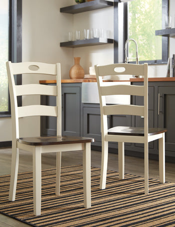 Silla de comedor Woodanville (juego de 2)