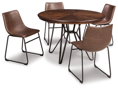 Mesa de comedor Centiar y 4 sillas