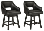 Tallenger Counter Height Bar Stool (Set of 2)