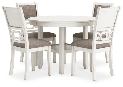 Mesa de comedor y 4 sillas Erinberg (juego de 5)