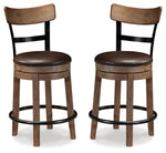 Taburete de bar Pinnadel de altura de mostrador (juego de 2)