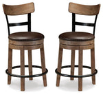 Taburete de bar Pinnadel de altura de mostrador (juego de 2)