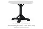Base de mesa de comedor de altura de mostrador Valebeck