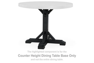 Base de mesa de comedor de altura de mostrador Valebeck