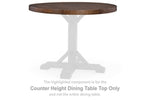 Mesa de comedor de altura de mostrador Valebeck