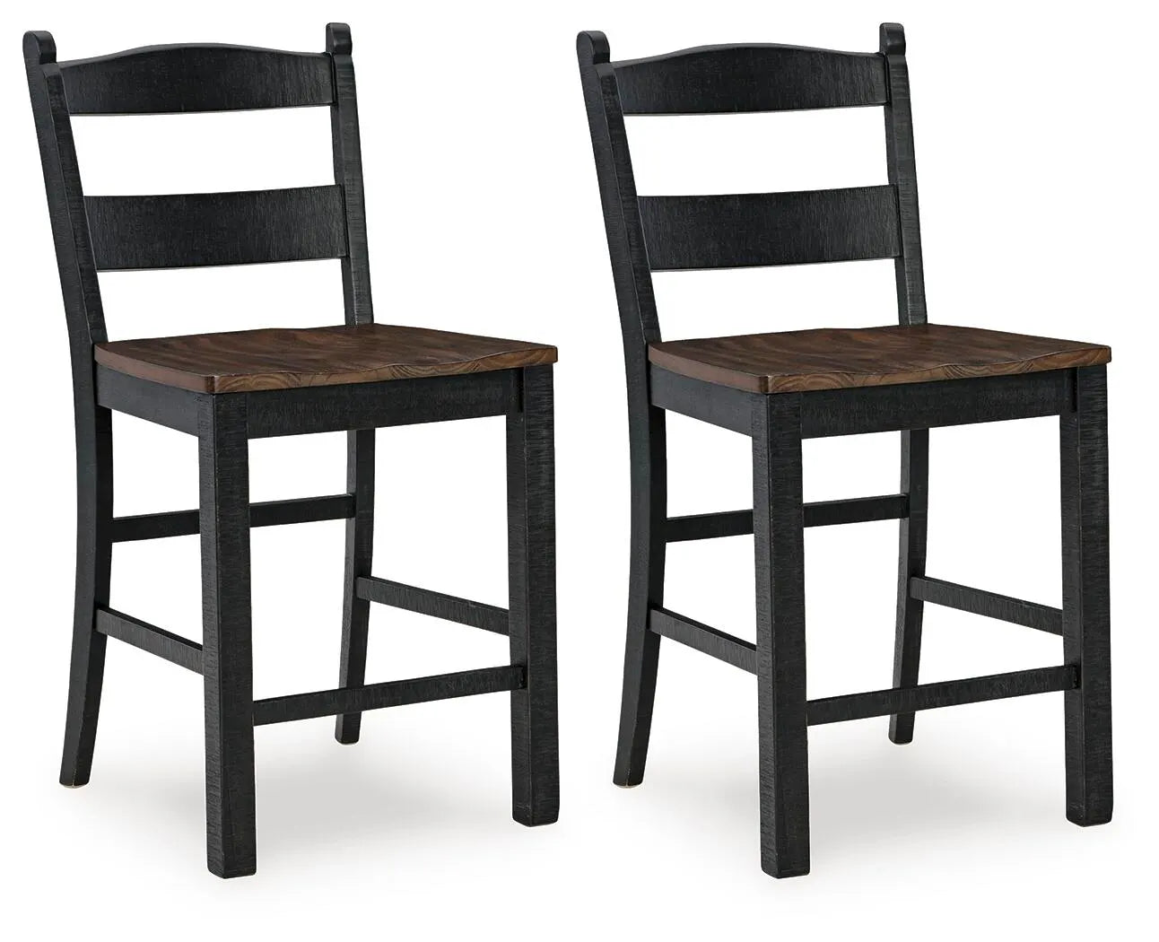 Taburete de bar de altura de mostrador Valebeck (juego de 2)