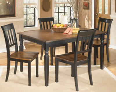 Mesa de comedor y 4 sillas Owingsville