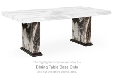 Base de mesa de comedor Jazmore