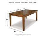 Mesa extensible de comedor Ralene