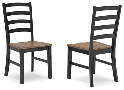 Silla de comedor Wildenauer (juego de 2)