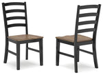 Silla de comedor Wildenauer (juego de 2)