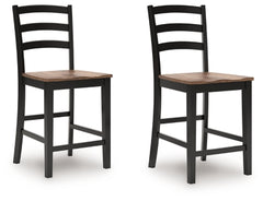 Taburete de bar Wildenauer de altura de mostrador