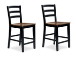 Taburete de bar Wildenauer de altura de mostrador (juego de 2)