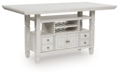 Mesa de comedor Robbinsdale de altura de mostrador