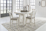 Robbinsdale Counter Height Dining Table and 4 Barstools