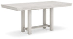 Mesa extensible de comedor Robbinsdale de altura de mostrador
