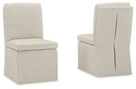 Silla de comedor Krystanza (juego de 2)