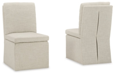 Silla de comedor Krystanza (juego de 2)