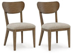 Silla de comedor Roanhowe (juego de 2)