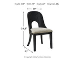 Silla de comedor Rowanbeck