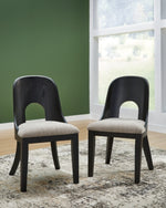 Silla de comedor Rowanbeck (juego de 2)