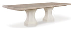 Base de mesa extensible de comedor Jorlaina