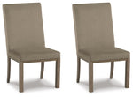 Silla de comedor Chrestner (juego de 2)