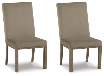Silla de comedor Chrestner (juego de 2)